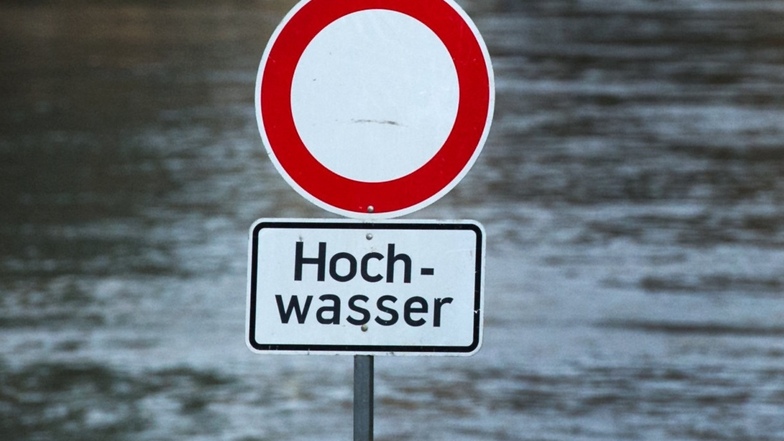 Kein unbekanntes Bild: Hochwasser in Schänitz.