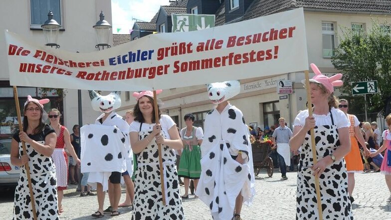 Wer in Rothenburg frisches Fleisch und frische Wurst auf dem Teller haben will, der kommt schwerlich an der Fleischerei Eichler vorbei.