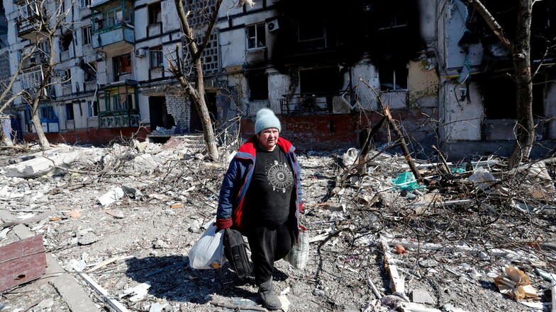 Ukraine, Mariupol: So sieht der Krieg Russlands gegen die Ukraine aus. Der Kreistag Görlitz verurteilt das Vorgehen.