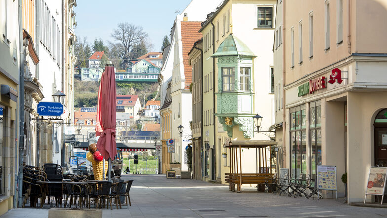 Wird der jetzige Corona-Zustand in Kleinstädten wie Pirna bald dauerhaft zum Straßenbild gehören?