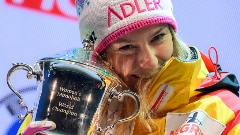 WM in St. Moritz: Nolte holt erstes Gold im Monobob