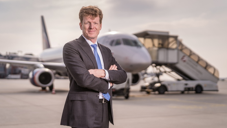 "Wir jagen keine Pokale, sondern wollen ein profitables Unternehmen mit guten Arbeitsplätzen sein", sagt Götz Ahmelmann. Der frühere Air-Berlin-Manager ist seit Herbst 2017 Vorstandschef der Mitteldeutschen Flughafen AG.