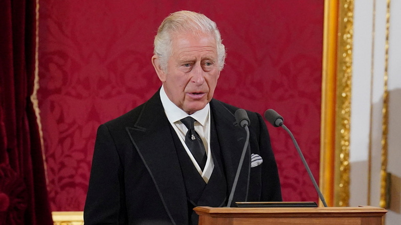 Die Rede Charles' III. bei der Zeremonie zu seiner Proklamation als König