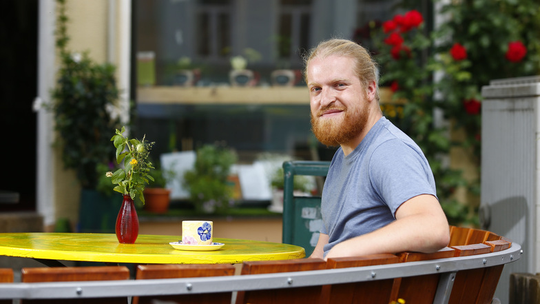 Sebastian Schindler (30) lebt mit seiner Frau Saskia seit einem Jahr in Kamenz und findet es hier richtig gut. Er möchte sich engagieren, ist bereits Mitglied der Stadtwerkstatt und verlagert nun auch seinen beruflichen Mittelpunkt in die Region.