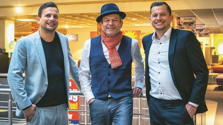 Erfahrung und jugendlicher Unternehmergeist: Geschäftsführer Philipp, Frank und Anton Pritzsche (v.l.n.r.)