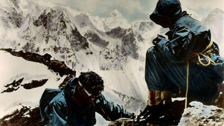 „Die Bezwingung des Everest“ – der Film zur Erstbesteigung des höchsten Berges der Welt hat im November in Dresden Premiere.
