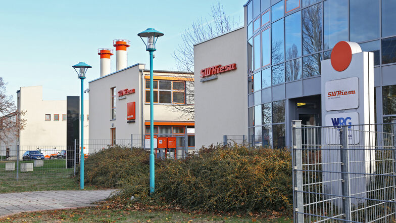 Das Kundenzentrum der Stadtwerke Riesa.