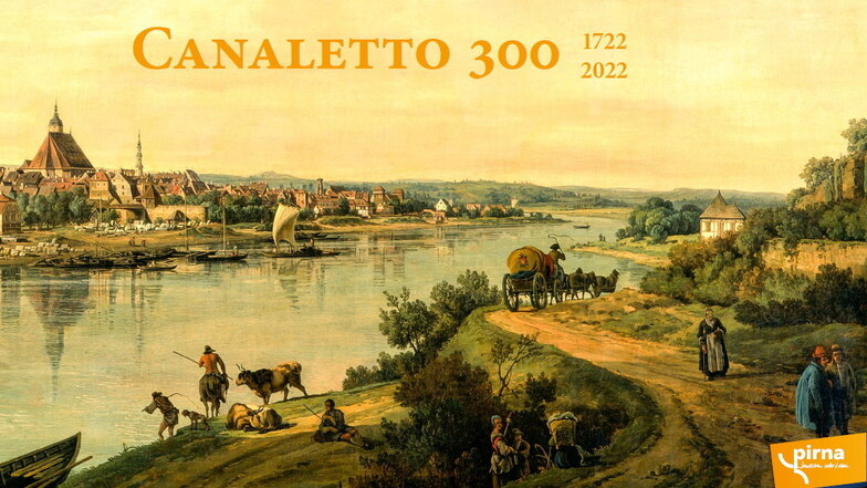 Canalettos Pirna-Bilder als Jahresbegleiter