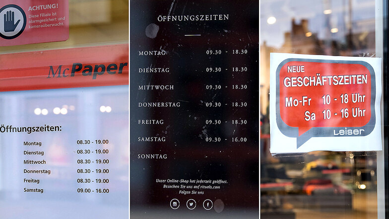 So unterschiedlich sind die Öffnungszeiten in der Görlitzer Innenstadt.