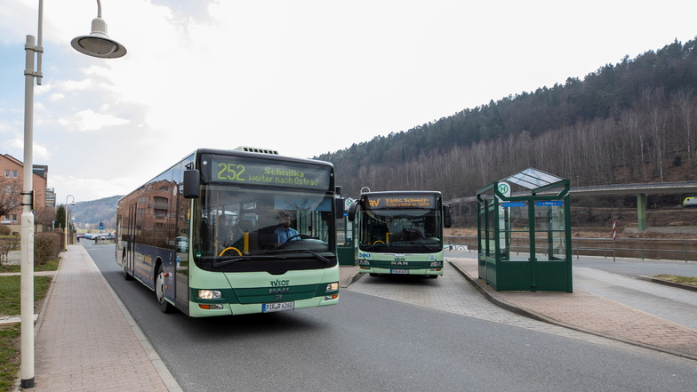 Der RVSOE bedient die Buslinien im Osterzgebirge und in der Sächsischen Schweiz.