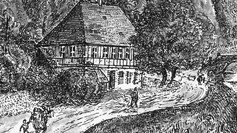 Das Hegereiterhaus im Plauenschen Grund war kein prächtiger Bau und erlebte eine Reihe von unruhigen Jahrzehnten.