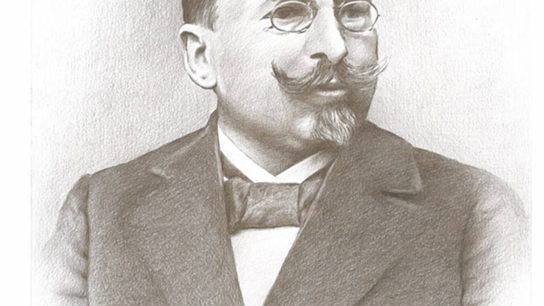 Ludwig Straßer war Uhrenfabrikant und von 1885 bis 1917 Lehrer und Direktor der Deutschen Uhrmacherschule.