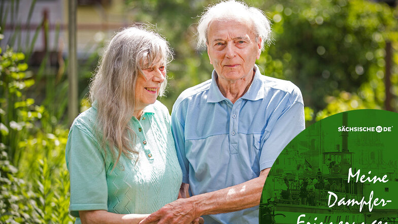Margot und Joachim Becker kamen sich vor 65 Jahren auf einem Elbdampfer näher.