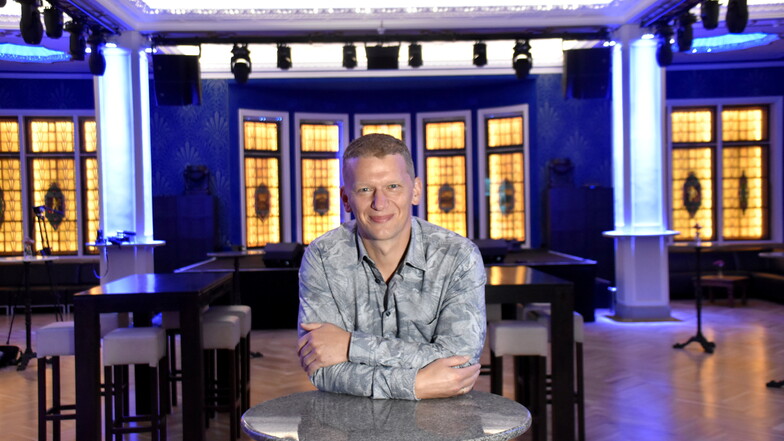 Jens Hewald, der Besitzer des Parkhotels, hofft, dass es bald wieder richtig losgehen kann mit den verschiedensten Veranstaltungen im Blauen Salon.