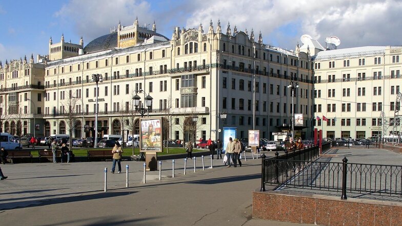 Das Hotel Metropol, Schauplatz von Ruges Roman,  gehört heute zu den nobelsten in Moskau.