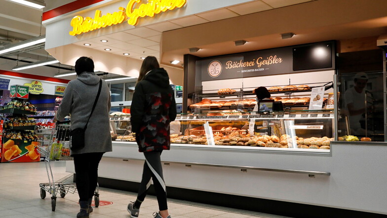Die Bäckerei Geißler betreibt nun auch eine Filiale im Kaufland-Markt an der Äußeren Weberstraße in Zittau.