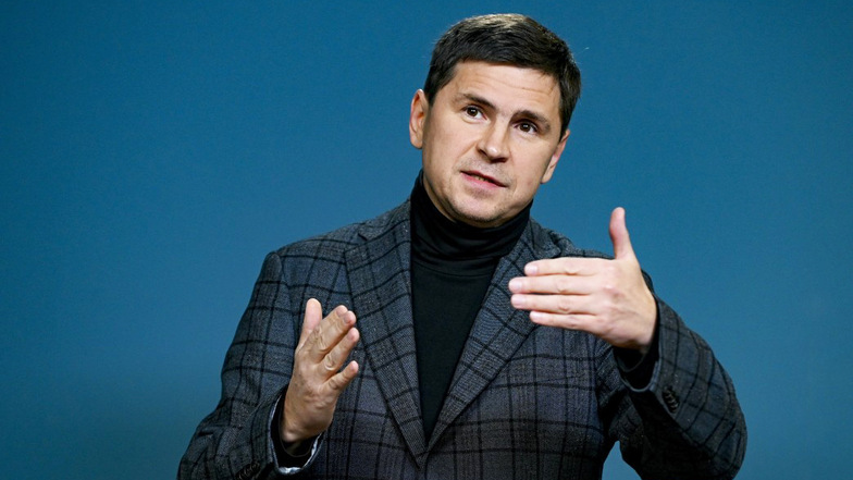 Mychailo Podoljak ist Berater von Ukraines Präsidenten Wolodymyr Selenskyj.