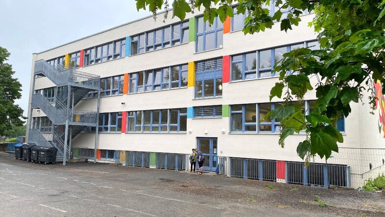 Die Grundschule Kittlitz ist bereits saniert, nun folgt der Bau der Sporthalle.