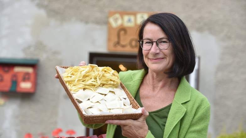 Manuela Simmig liebt das mediterrane Lebensgefühl. Dazu gehört für sie auch frisch zubereitete Pasta.
