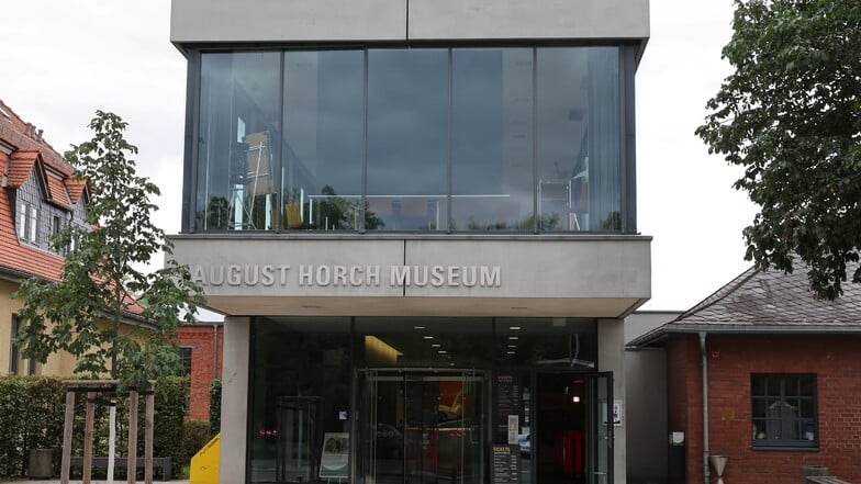 Außenaufnahme vom August Horch Museum.
