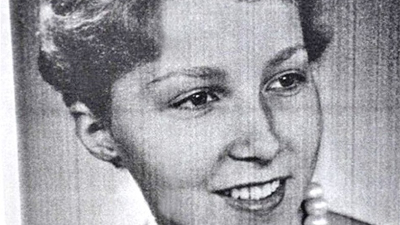 Christine Parsiegla in den 50er Jahren.