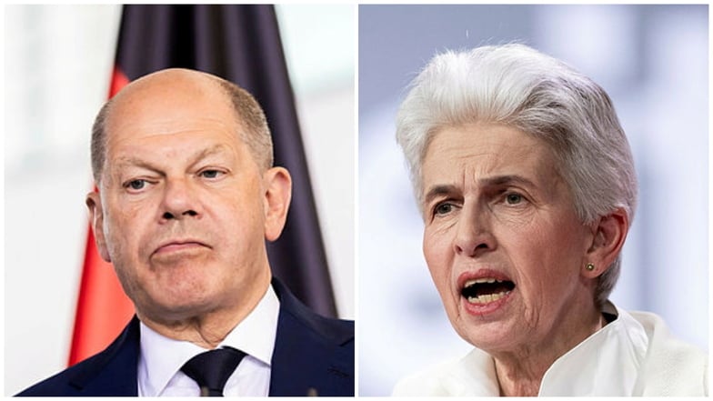Marie-Agnes Strack-Zimmermann (FDP) teilt kräftig gegen Kanzler Olaf Scholz aus.