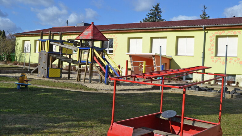 Das Kinderhaus Knirpsenland in Lampertswalde. Ab September sollen sich hier die Beiträge für die Eltern erhöhen.
