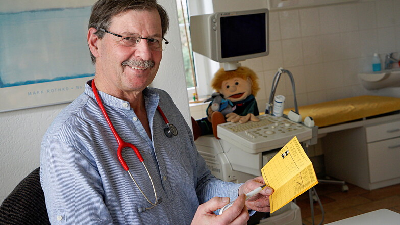 Dr. Martin Völker ist Facharzt für Kinder- und Jugendmedizin in Obergurig und Obmann der Kinderärzte im Landkreis Bautzen.