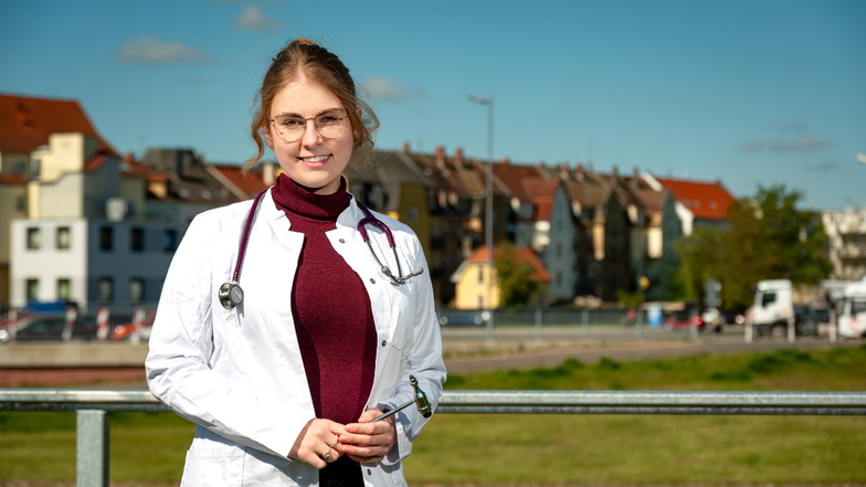 Sophia-Cäcilia Hänsel studiert im achten Semester Medizin. Die junge Ostrauerin erhält ein Stipendium vom Landkreis. Nicht nur deshalb steht für sie bereits fest, dass sie ihren Beruf einmal in Mittelsachsen ausüben wird.