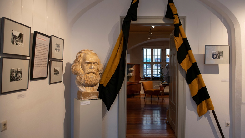 Aktuelle Sonderausstellung im Museum Alte Lateinschule, das der Förderverein unterstützt. Sie ist der Tausendjahrfeier Großenhains gewidmet.