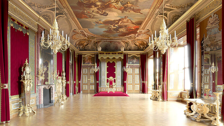 Jahrelang wurde gebaut, jetzt sind sie fertig: die königlichen Paraderäume Augusts des Starken im Dresdner Schloss.
