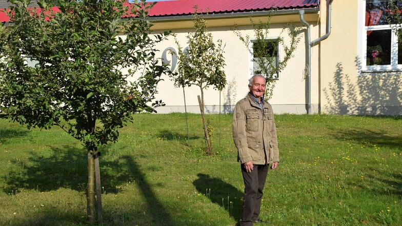 Obstbäume für die Jüngsten am Dorfgemeinschaftshaus: Ein Projekt, das der Ortschaftsrat angekurbelt hat.