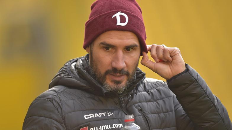 Dynamos Cheftrainer Cristian Fiel.