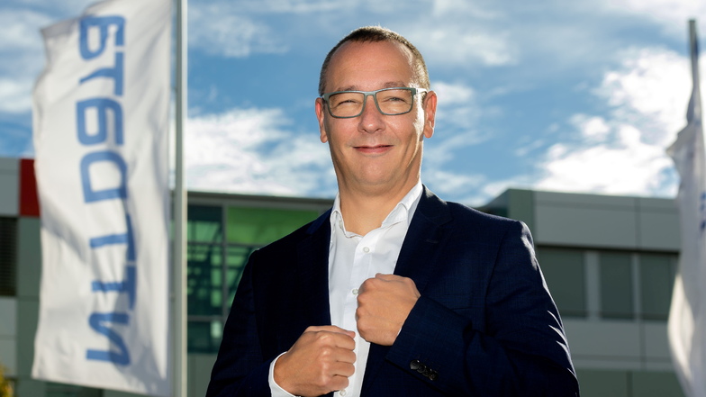 Mirko Kruse ist der Standortverantwortliche der NTT Data Business Solutions in Bautzen. Bis vor Kurzem hieß das Unternehmen noch Itelligence.