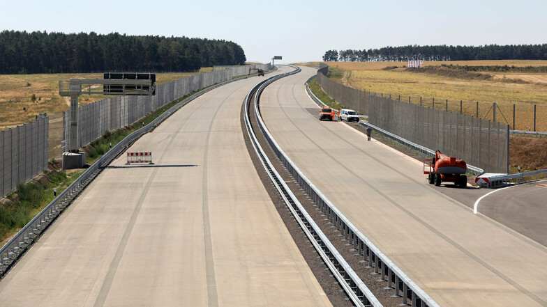 Baustart für das frische Autobahnstück zwischen den Anschlussstellen Colbitz und Tangerhütte war im Sommer 2017.