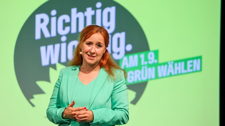 Franziska Schubert war eine der Spitzenkandidaten der Grünen bei der Landtagswahl.