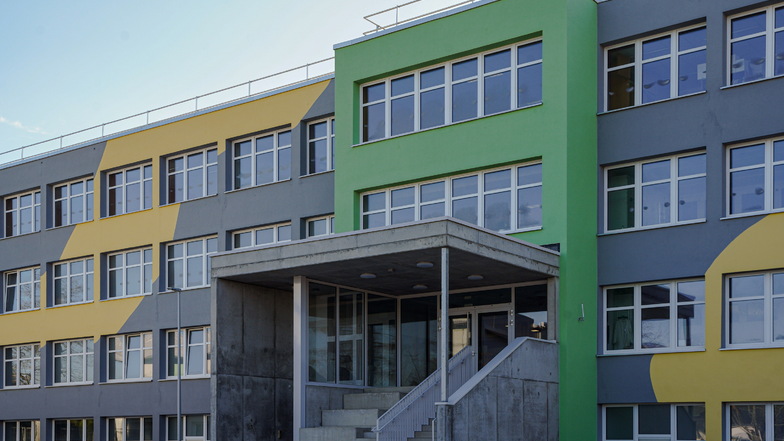Die Oberschule am Valtenberg in Neukirch/Lausitz.