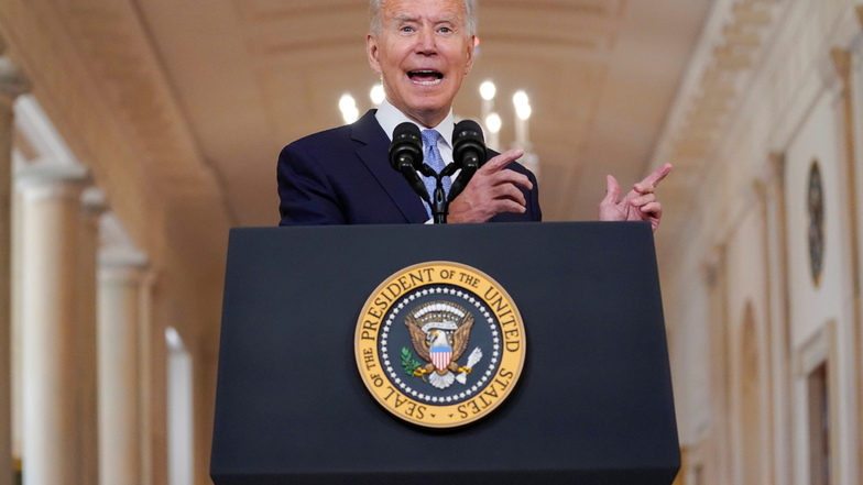US-Präsident Joe Biden spricht über die Lage in Afghanistan.