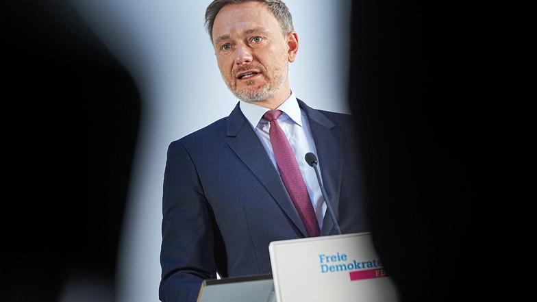Christian Lindner, FDP-Bundesvorsitzender, informiert über den Stand der Sondierungsgespräche.