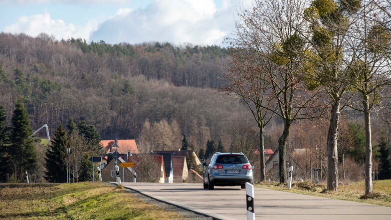 An der Bonnewitzer Straße, die Graupa mit Bonnewitz verbindet, gibt es keinen Geh-/Radweg. Das finden die Anwohner gefährlich.