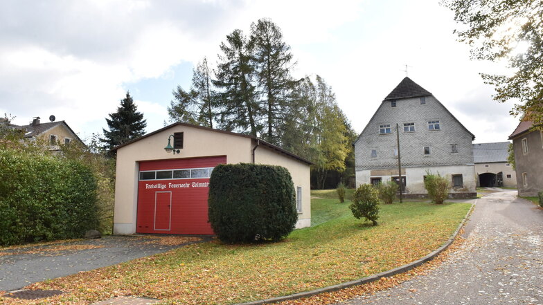Die Colmnitzer Feuerwehr braucht dringend ein größeres Gerätehaus.