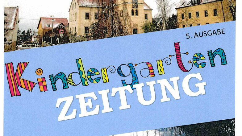 Die Kinder der Kita Bannewitz erhalten während des Lockdowns eine Kindergartenzeitung.
