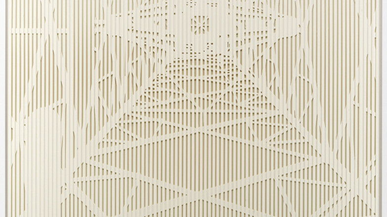 Patricia Westerholz, Pylon, Cut out, 2022, 70 x 100 cm, Hahnemühle Archivkarton