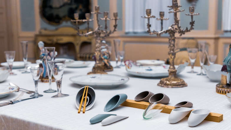 "Vaio", das sind Essgeräte und Tischgefäße für alle Sinne, entworfen von Judith Anders.
