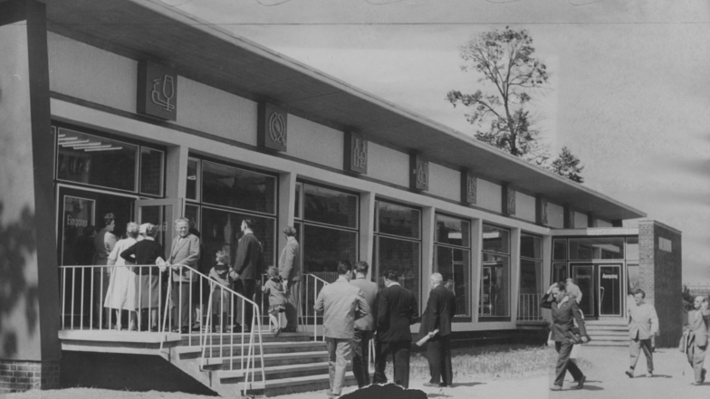 Das Restaurant im Eröffnungsjahr 1961.