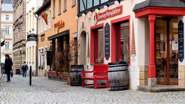 Geschäfte in Bad Schandau: Die Stadt erlaubt die Öffnung am dritten und vierten Advent.