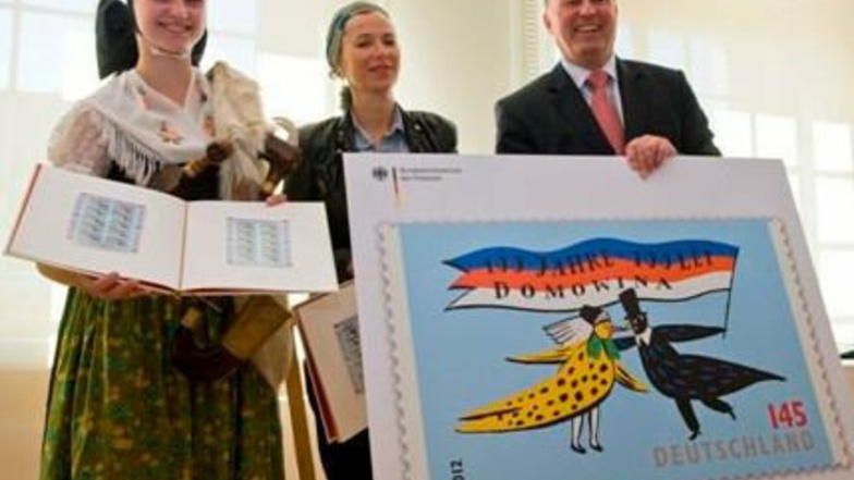 Eine Sonderbriefmarke mit sorbischem Motiv gab es zuletzt 2012. Jetzt wünscht sich die Domowina wieder eine.