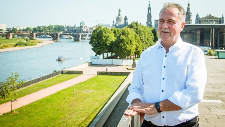 Zurück in der Heimat: Nach Jahren der Pendelei zwischen Leipzig, Frankfurt/Main und Berlin verbringt Claus Weselsky den Unruhestand in und bei Dresden.