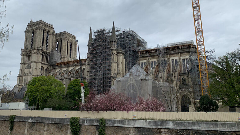 Notre-Dame: Gefährliches Gerüst abgebaut