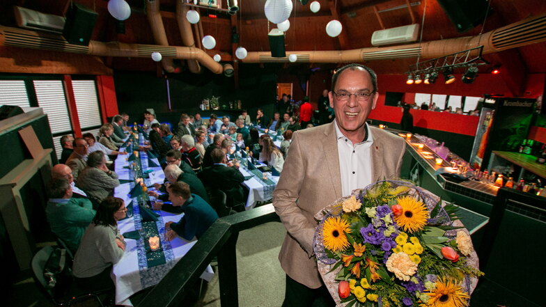 Mehr als 50 Gratulanten hat Roßweins Bürgermeister  Hubert Paßehr (CDU) zu seinem 60. Geburtstag empfangen.